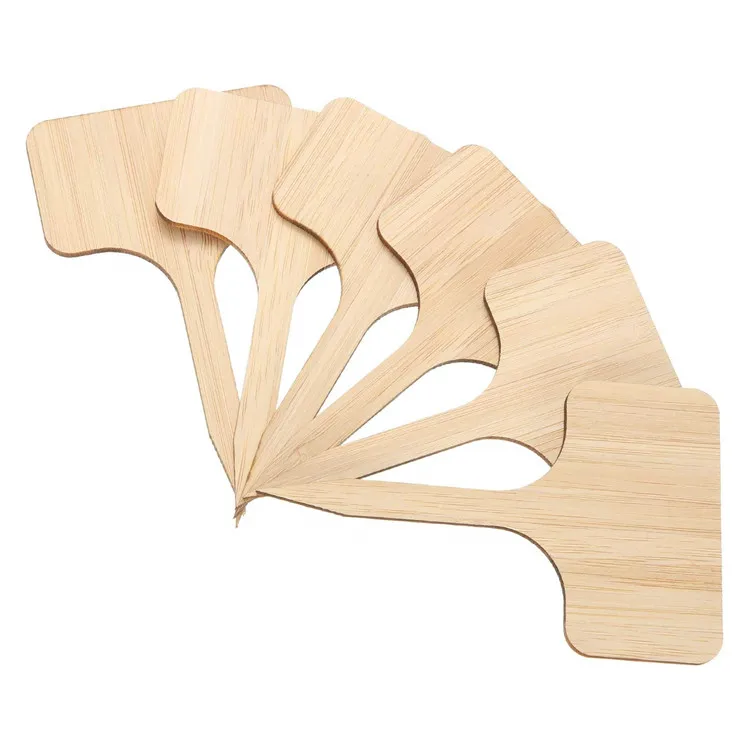 

Garden Markers Bamboo Plant Sign Tag Stick, Natural