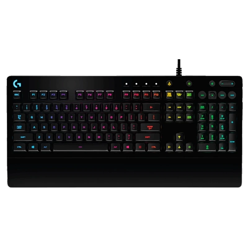 

Logitech 95New G213 PRODIGY RGB Gaming Keyboard for Laptop PC Gaming Overwatch PUBG Gamer Keyboard Like Mechanical Keyboard