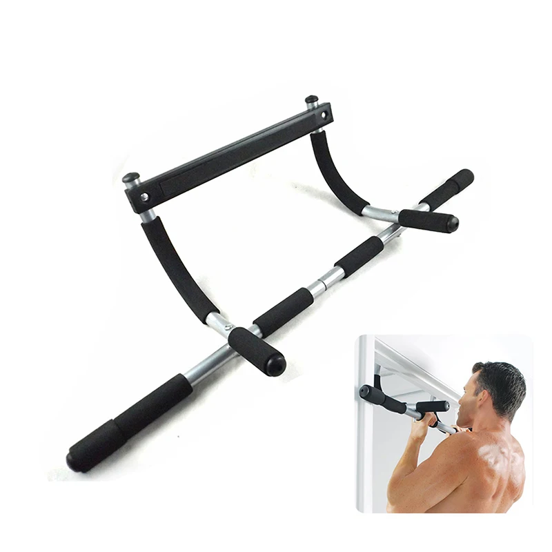 
2020 hot sale portable adjustable home gym exercise wall doorway chin horizontal pull up bar 