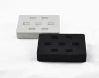 

Custom Elegant High Quality Stackable Ring Tray for Jewelry Display and Packaging