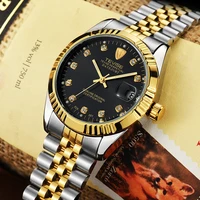 

TEVISE Mens Watch Fashion Luxury Wristwatch Waterproof Semi-automatic Mechanical Watch Luminous Sport Casual relogio Watch