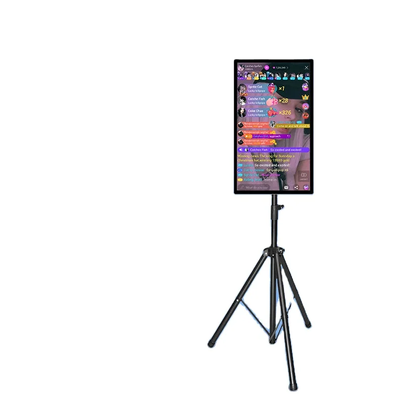 

Factory 32 43 50 tv mobile live broadcast equipment advertising machine for sale