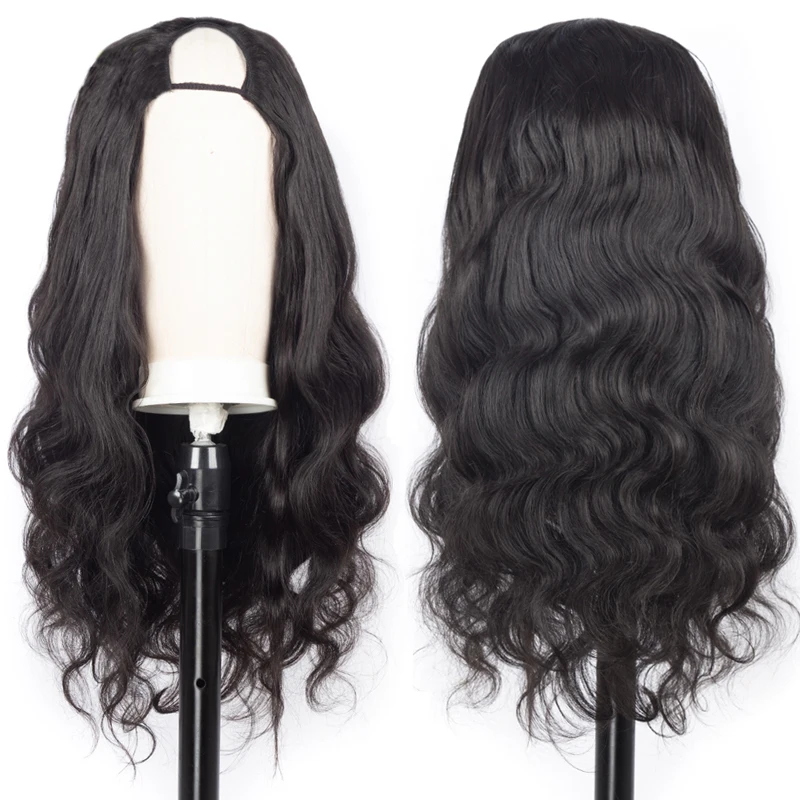 

Wxjlonghair Virgin Hair Human Hair Supplier Vietnamese U Part Curly Wig HD Lace Frontal Wig 360 Lace Wigs Natural Hair