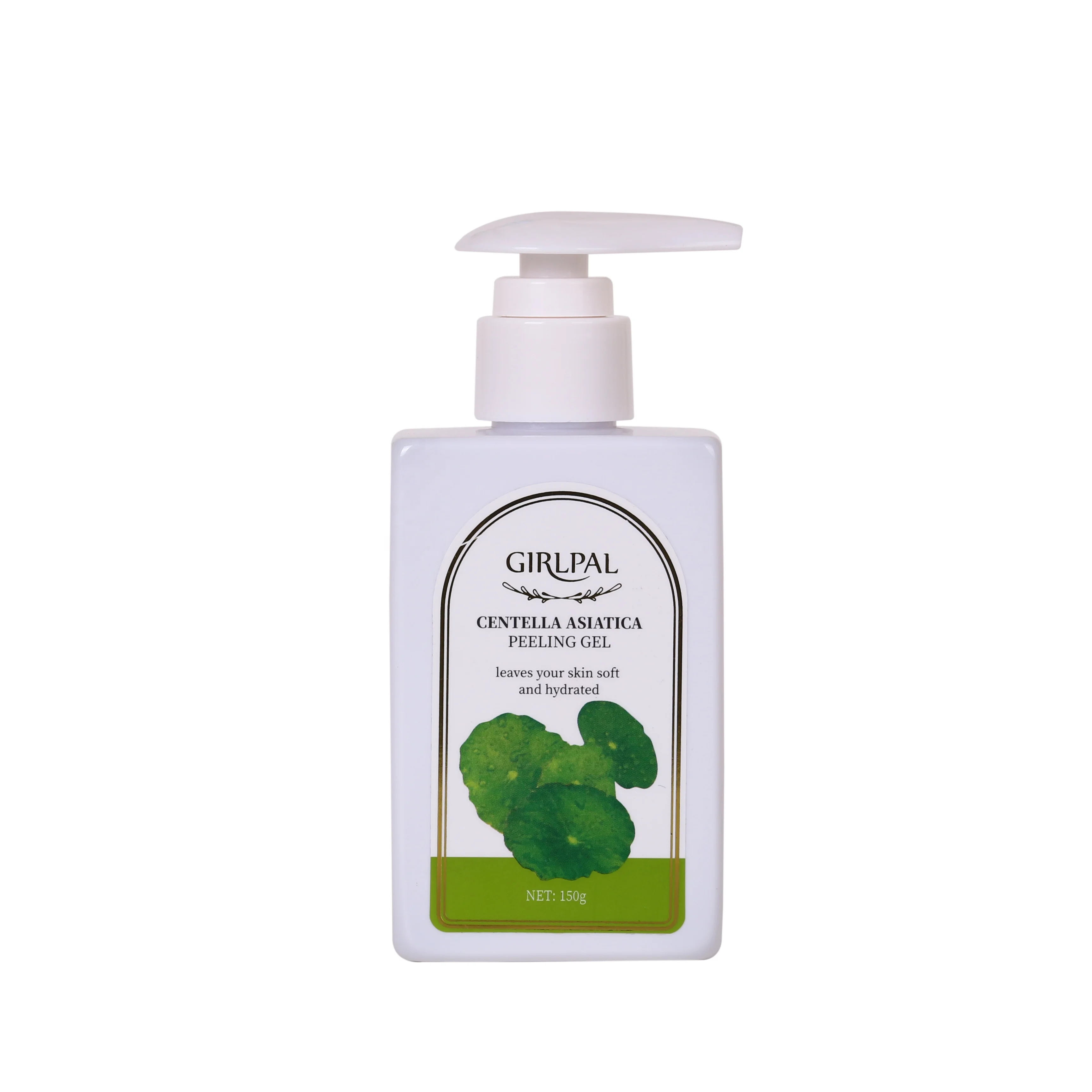 

Customizable LOGO Cost Effective Centella Asiatic Deep Cleansing Long Lasting Moisturizing Deep Cleansing Exfoliating Gel, Green