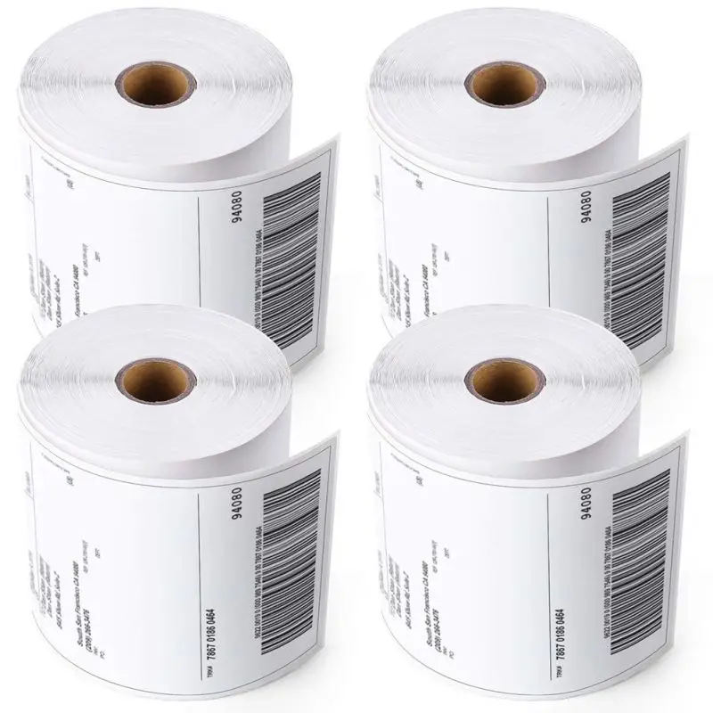 Thermal Paper Direct Thermal Printing Shipping Logistics Express Label Roll Waterproof Strong Adhesive Wholesale