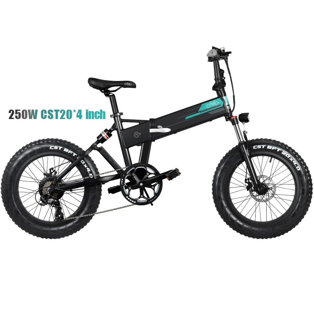 

fiido m1 folding electric mountain bike uk warehouse 20" 2 wheel electric bicycle