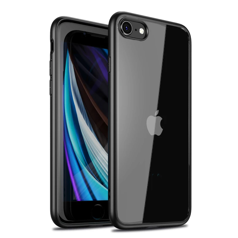 

2020 Newest Multi Color Soft TPU+PC Phone Case ShockProof phone case For iPhone 9,For New iPhone SE Case Cover, 7 colors