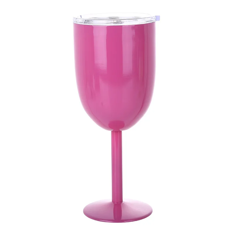 

Double wall insulated wine Goblet thermal stainless steel wine cup