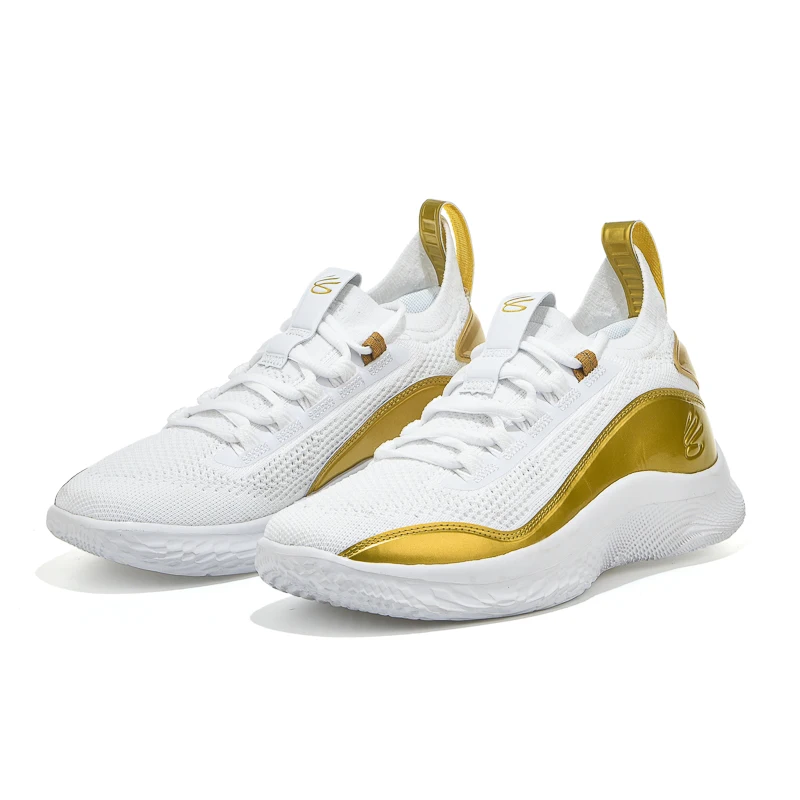 

2021 New Style Men's Fashion Style Sneakers Non Slip Sport Basketball Shoes