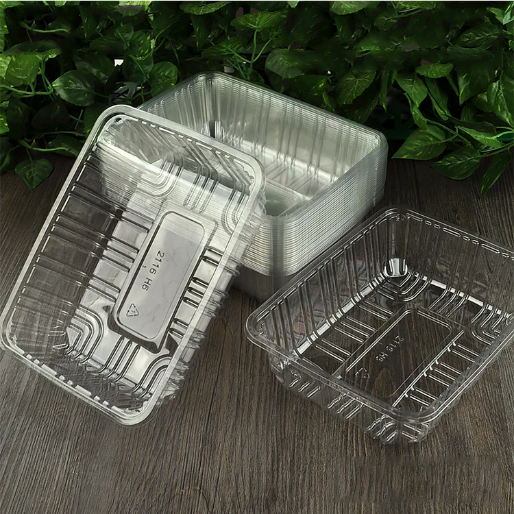 

Clamshell Plastic Fruit & Vegetable Packaging Container 6 Oz. Vented Clamshell For Berry, Transparent