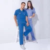 europe polyester cotton nurse uniform medical scrubs sets wholesale