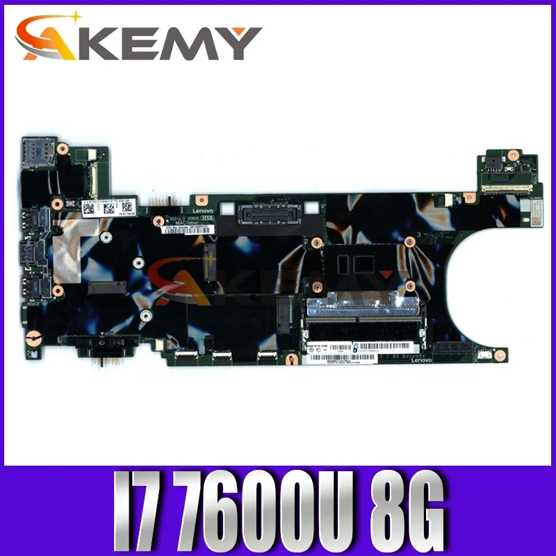 

Akemy Suitable For Thinkpad T470S Notebook Motherboard FRU 01ER347 01ER339 CPU I7 7600U 8G RAM 100% Test Work