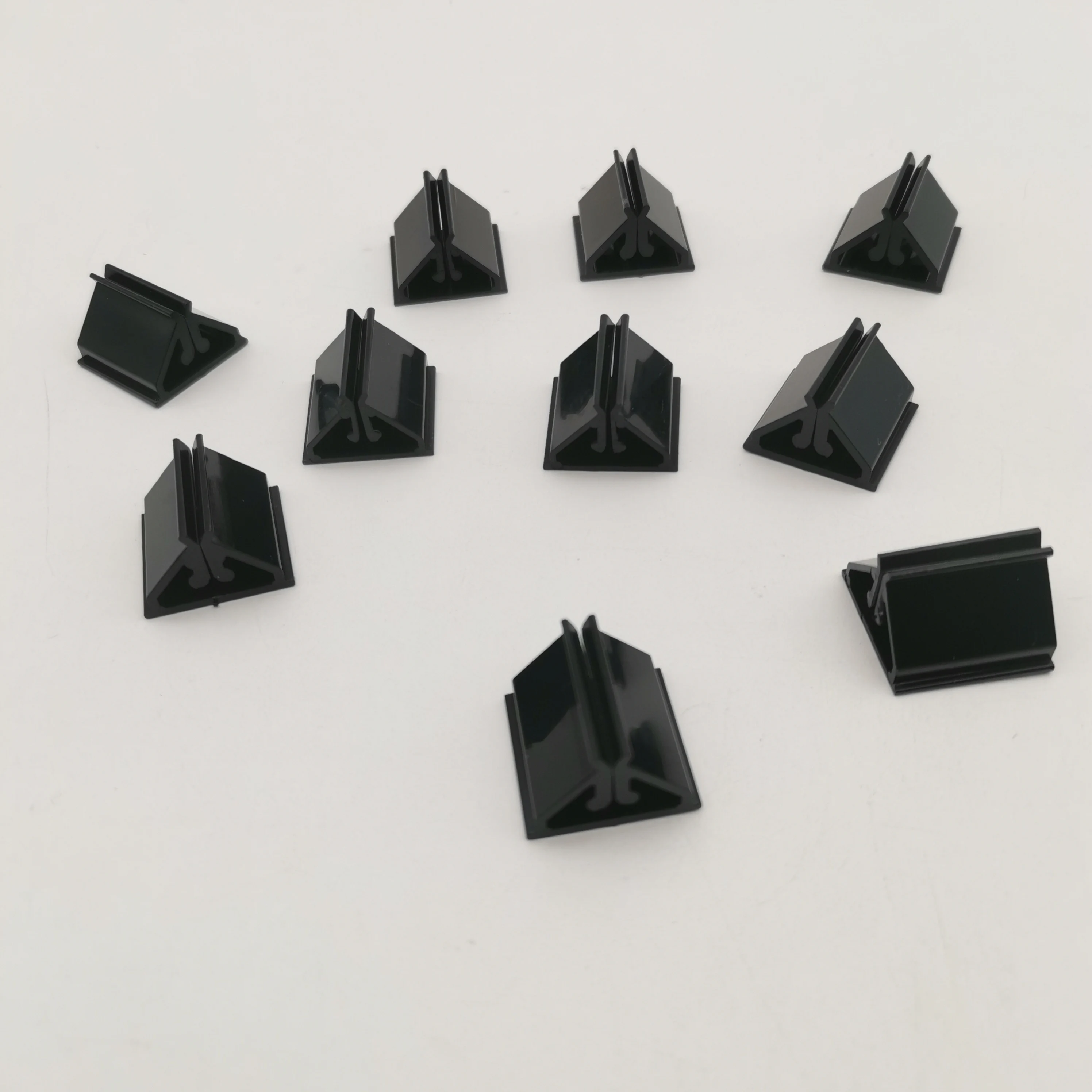

wholesale black plastic card holder Triangle card stand