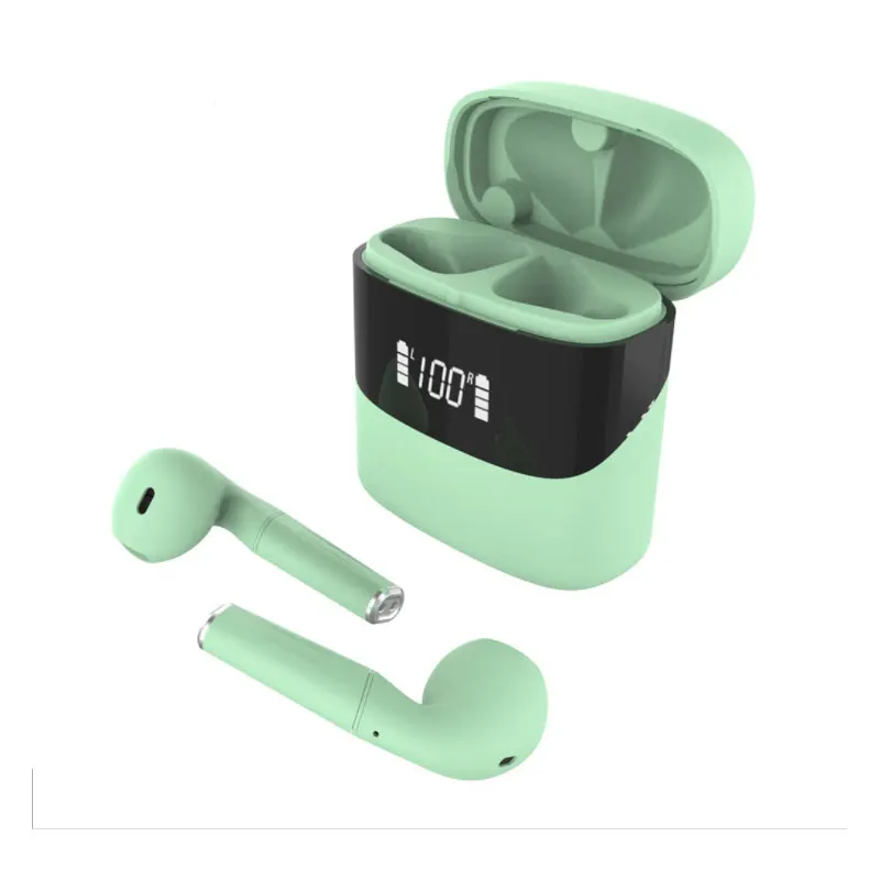 

P23 MacaronTWS 5.1 Blue Tooth Earphones New Wireless Power Display Private Model Sport Earbuds, Black, white, pink, green