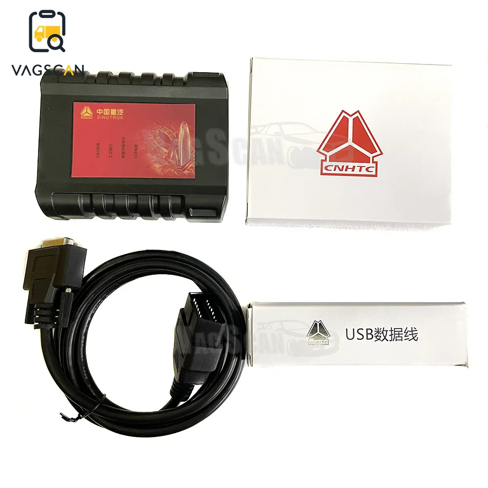 

OBD Diesel Truck Scanner For Sinotruck For HOWO A7/T7H/Sitrak/Hohan Interface Diagnostic Tool