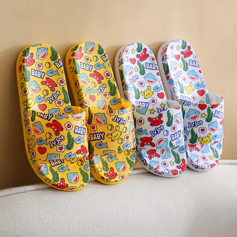

Summer Cartoon Crab Slippers Animals Indoor And Outdoor Slippers
