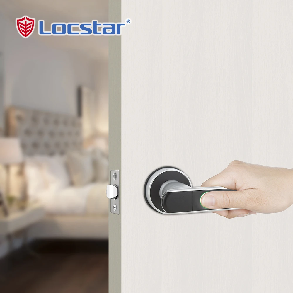 

Locstar Home Locks Key Fingerprint App Wifi Biometric Password Blue Tooth Intelligent Tuya Lock Smart Electronic Door Lock