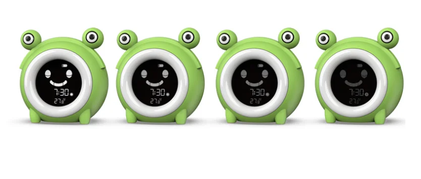 2020 New Modern Cute Shape Child Baby Digital Alarm Clock Sleep Trainer LED Night Lights