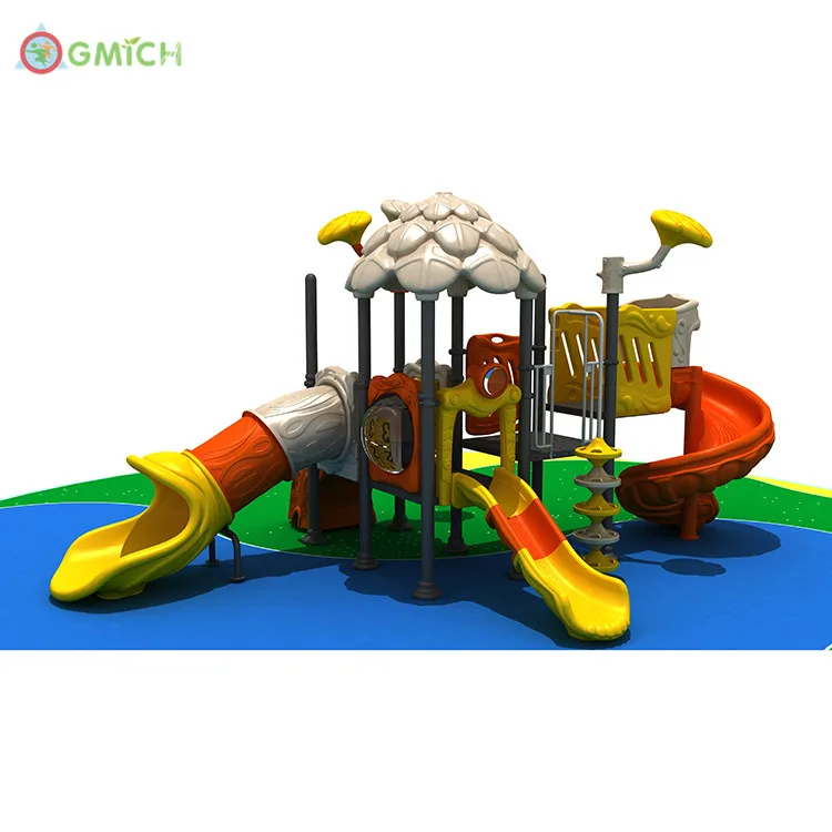 

outdoor playground equipment slide plastic playground equipment for sale kids slide park JMQ-008072, As picture