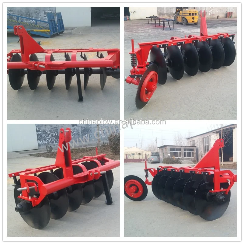 6 discs paddy disc plough for South Asia