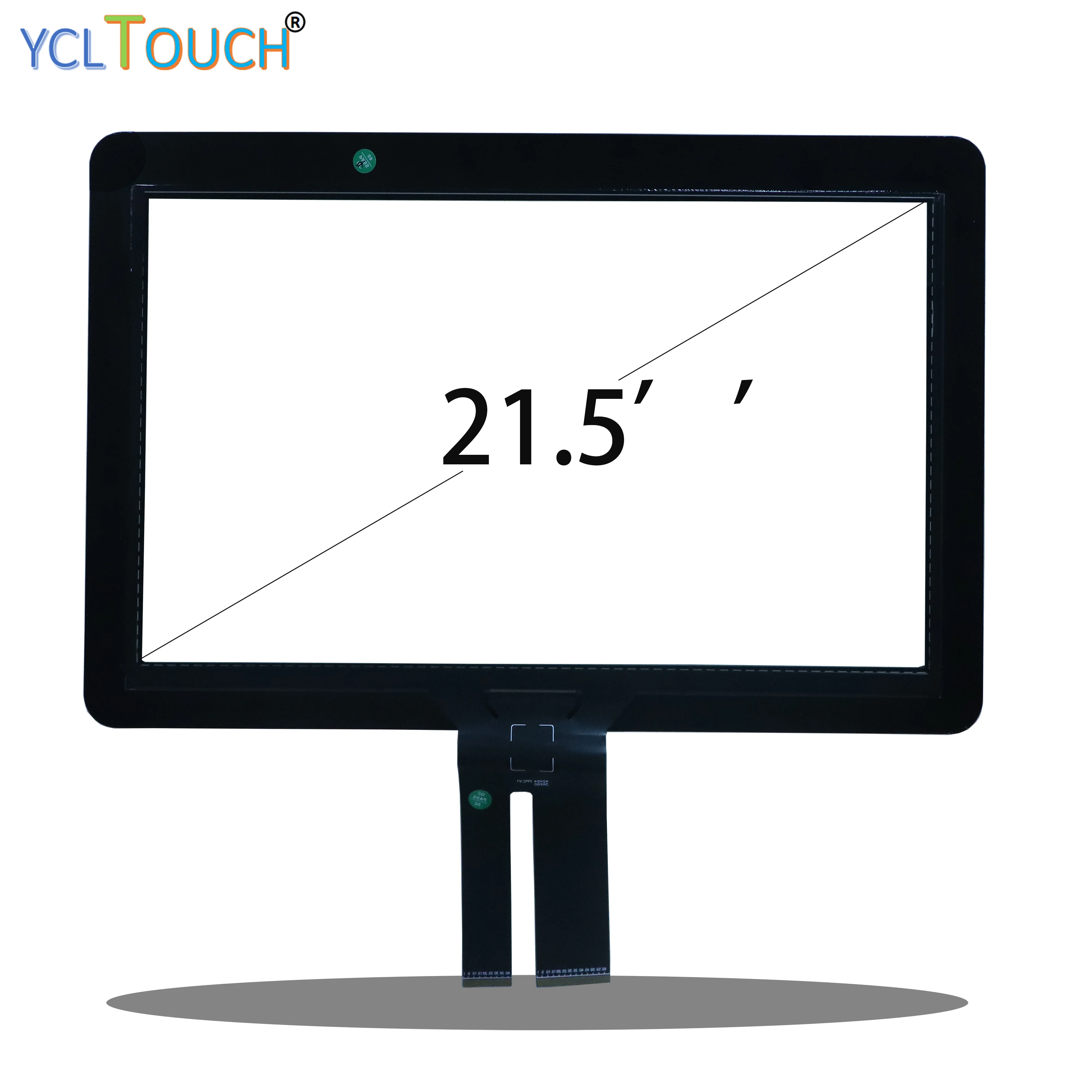 

USB Touch 21.5 inch 6H Tempered Glass PCAP Capacitive Touch Monitor for Kiosk Machine