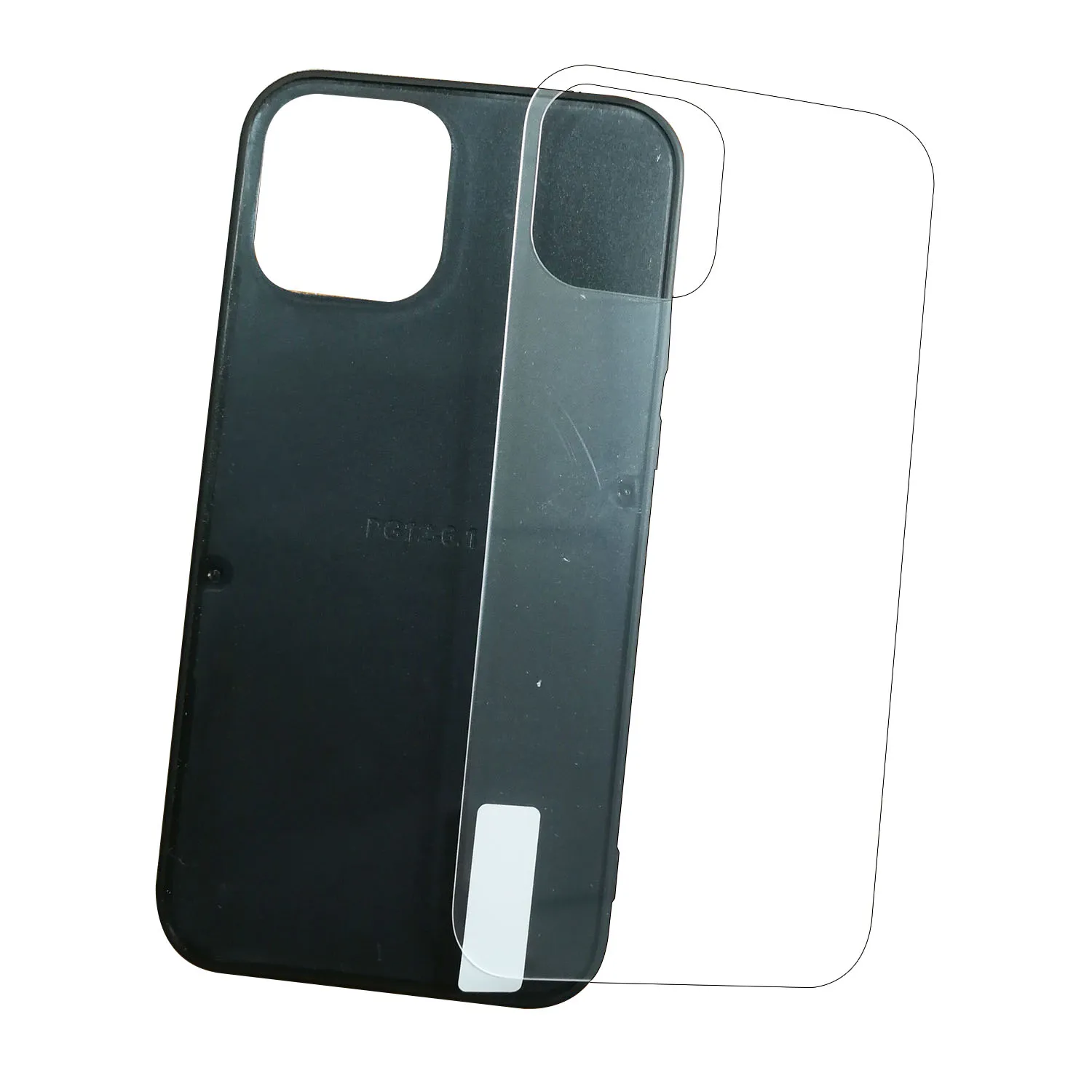 

New Trends UV Printing Customized Blank Tempered Glass PC Case for iphone 12
