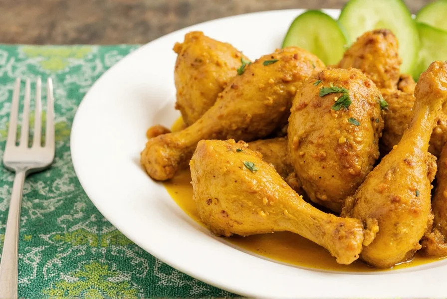 Turmeric chicken served with cilantro lime rice and steamed vegetables