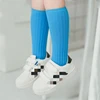 baby boys knee socks solid candy color Girl leg warmer cotton warm boot sock Fashion Children Girls Long sock