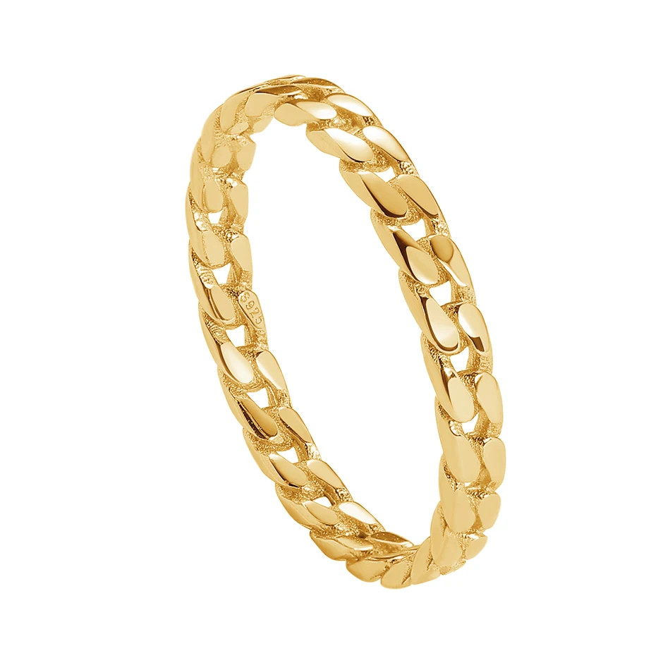 

high polish jewelry 925 sterling silver rings 18k gold vermeil fashion special eternity skinny love knot ring for women