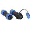 Solder wire connector SP13 6 pin plastic Waterproof IP68 cable Connector