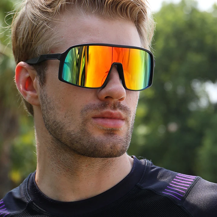 

8230 2023 Men Women Outdoor Cycling Sport Sunglasses Polarized Men's Sunglasses New Multi-Colored Lenses Windproof Shades