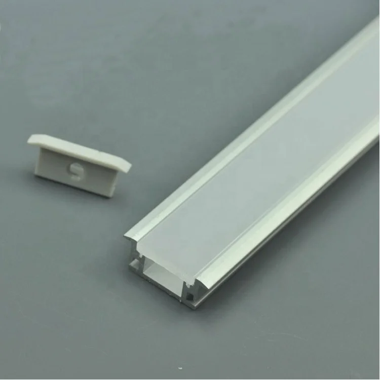 GY-1033 LED Floor Channel Strip light Channel for Floor 1meter (39.4inch) With Waterproof Thicken 3mm Diffuser