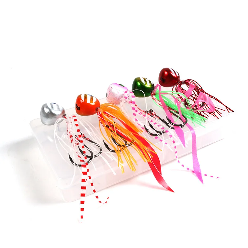 

2022 New Lead Fish 60g 80g 100g 120g 150g 5Colors 3D Eyes Jig Bait Lure small jig