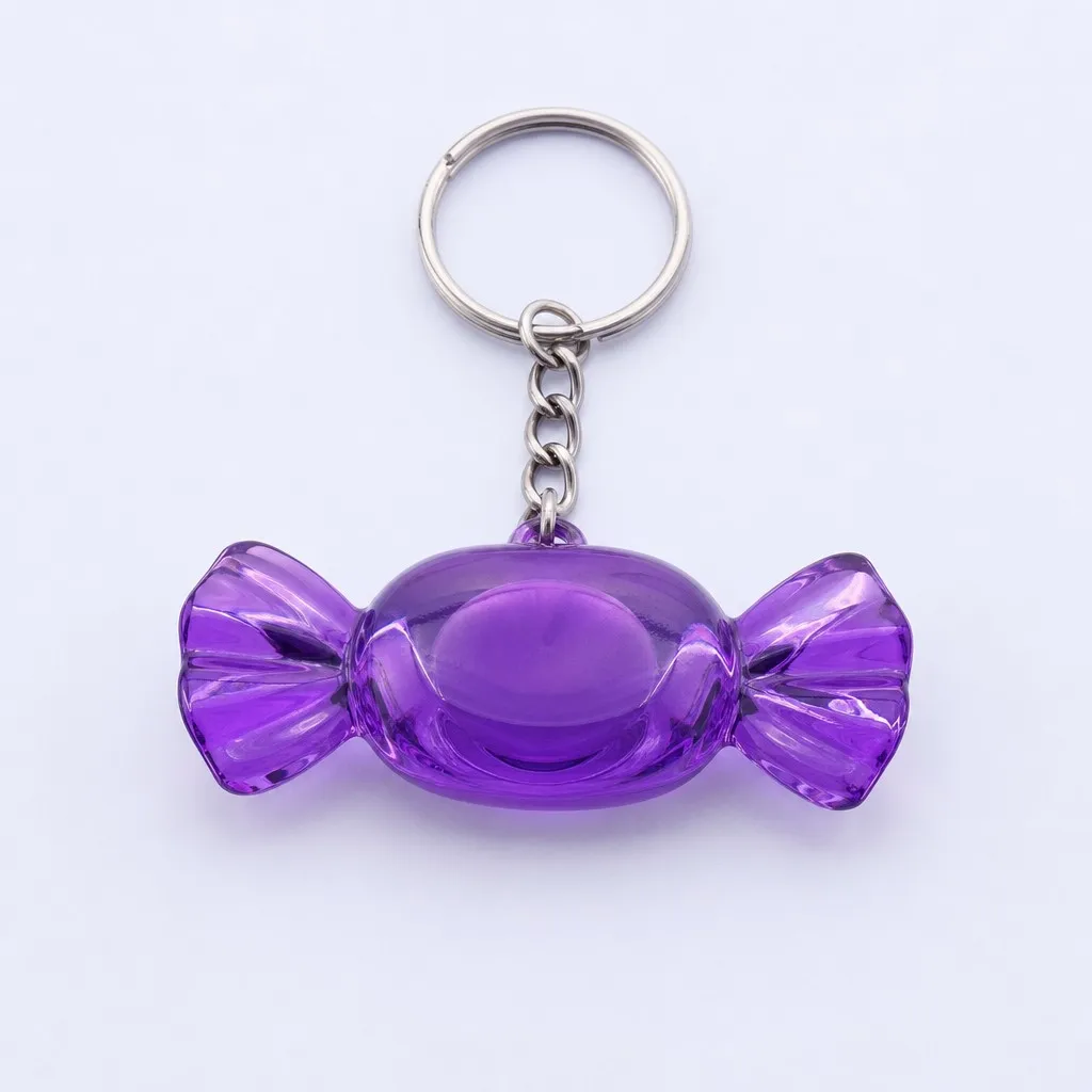 Royal Grape Crystal Candy Keychain