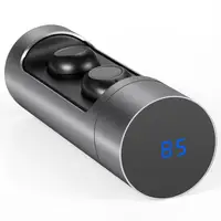 

mini active noise cancelling bluetooth wireless in ear touch earphone earbuds headphone headset with breathing LED