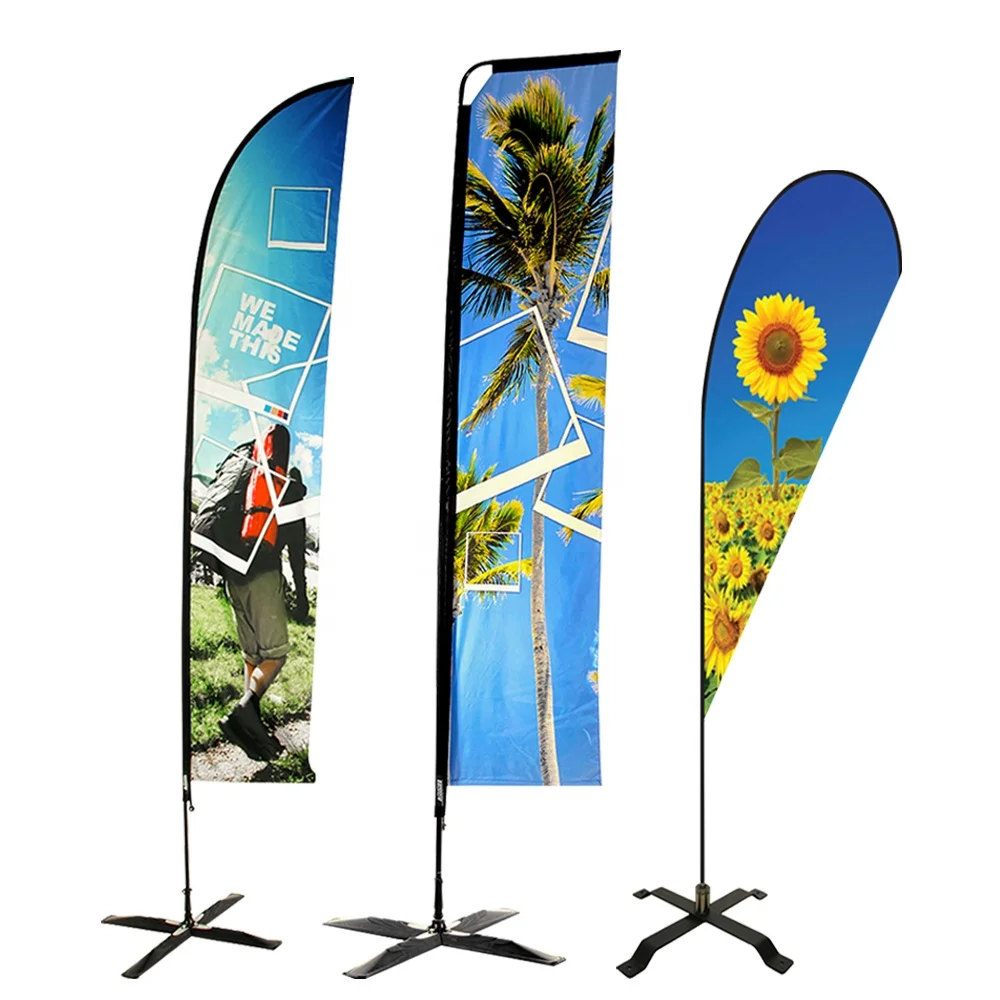 

Promotion Feather Flying Flags and custom Banners Flag for advertising, Custom Promotion Flying Teardrop Flag Banner, Cmyk 4 color printing