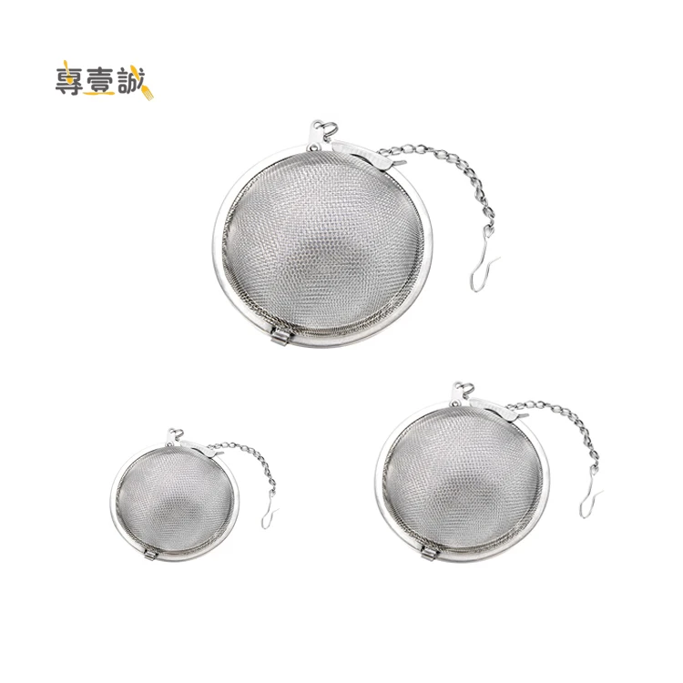 

Food Grade Tea filter Mesh Ball Tea Strainer Stainless Steel Tea Infuser