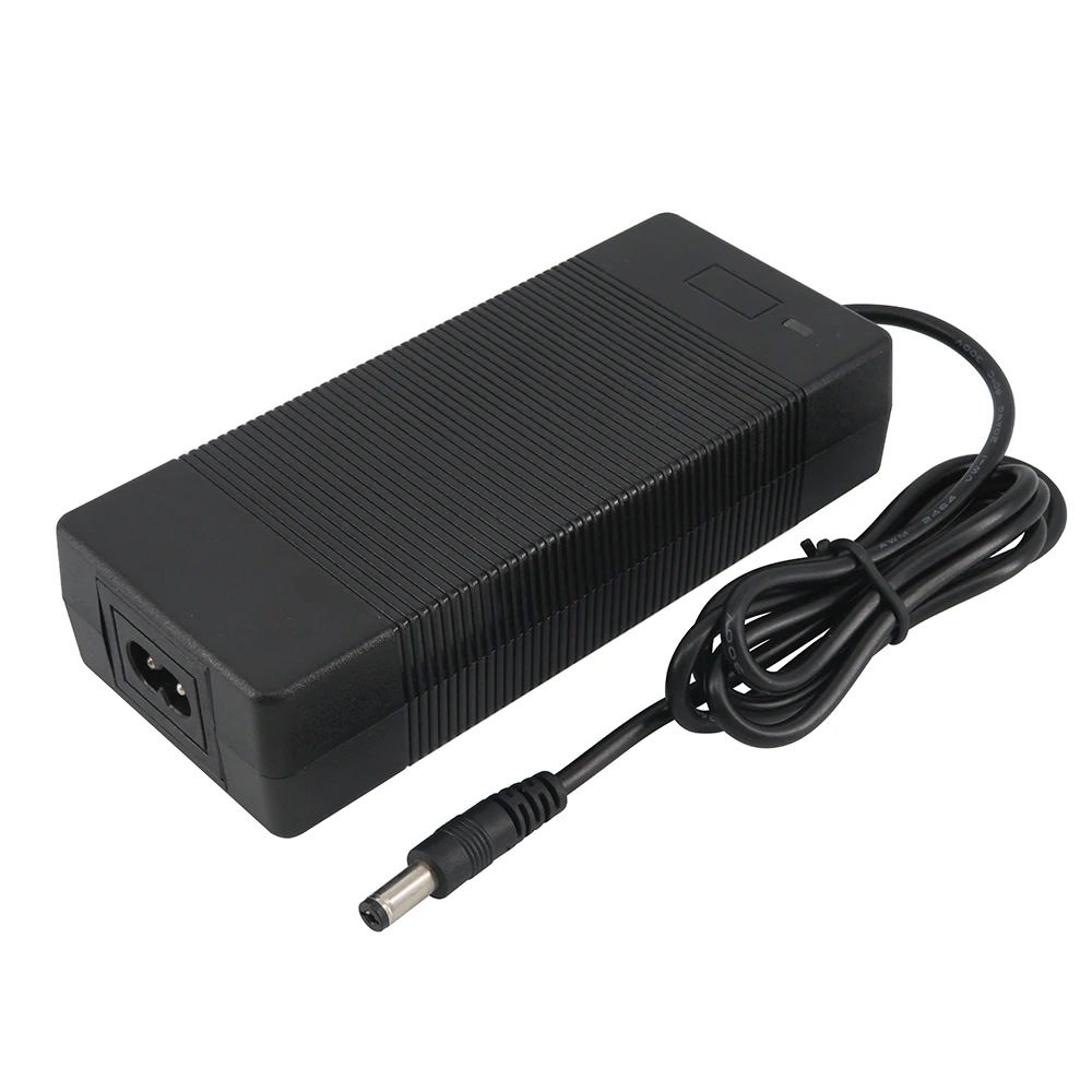 

High Quality Lithium Battery Charger Eu Uk Au Plug Ac 100-240v Plug 48v Battery Chargers Electric Bicycle Charger, Black