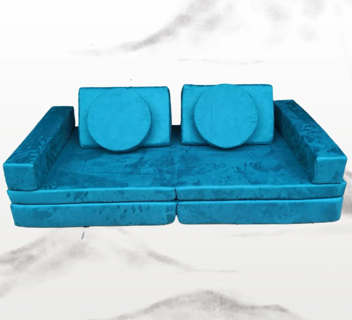 

2021 updated 8pcs per set kids modular play couches with 2 triangles & 2 armrests & 2 circles with Certipur-US certificate!, Custom