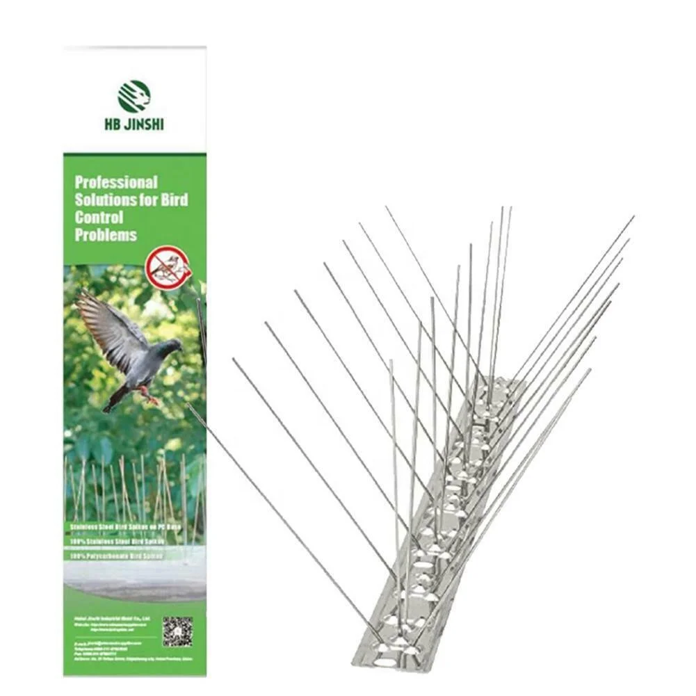 

Bird Spikes for Pigeon and Small Birds Stainless Steel Bird Deterrent Spikes Defender