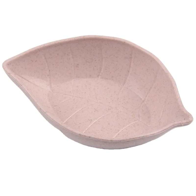 

Small leaves of wheat straw Leaf seasoning dishes in kitchen Sauce and vinegar tableware