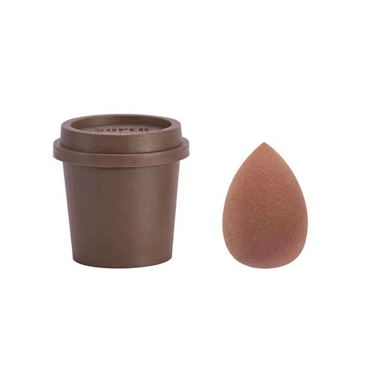 

REDAMANCY 2021 HOT Selling Cosmetics Beauty Sponge For Powder Cream Liquid Latex Free Makeup Sponges Set, Pink,yellow,gray,brown,more colors available