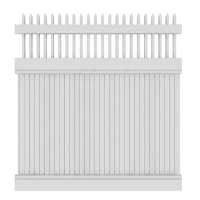

pvc fence,100% virgin material pve fence, White