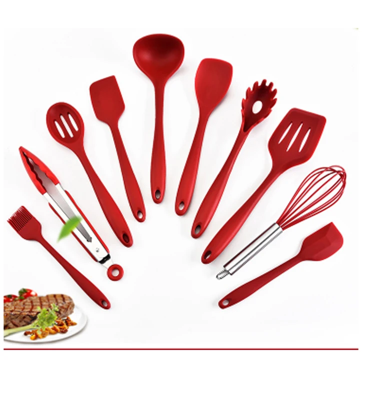 

Silica gel kitchenware 10 pcs / sets