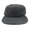 100% cotton sweat jersey 5 panel Hat And Caps/Custom 5 Panel Snapback Camp Cap