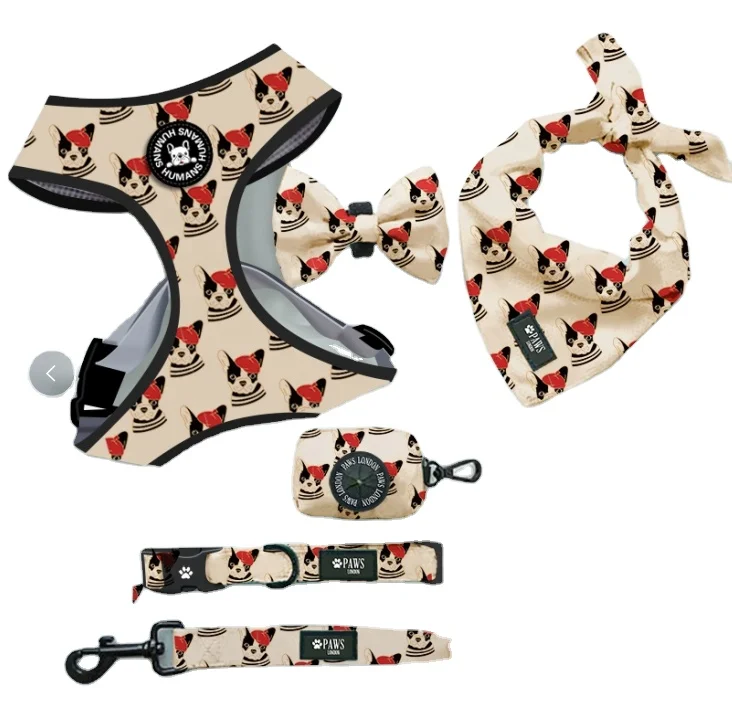 

Tactical Soft Pet No Pull Adjustable Dog Harness Leash Set Custom Reversible Small Designer Harness Vest Dog Harness Manufacture