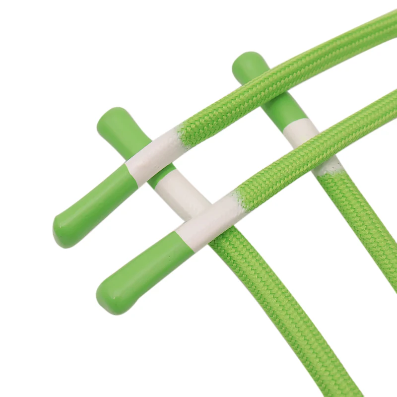 

The round shoelaces with silicon dipped support custom colors, Customized
