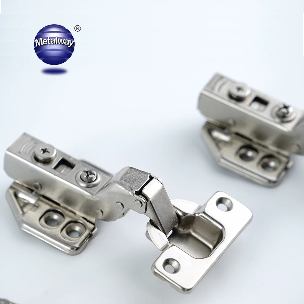 

3D Clip on Cupboard Hinge Ajustable Soft Closing Furniture Hinge Kitchen Drawer Cabinet Hidden Door Hinge