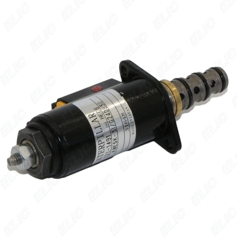 

KWE5K-31/G24YA30 121-1490 121-1491 swing solenoid valve for E320B E320D