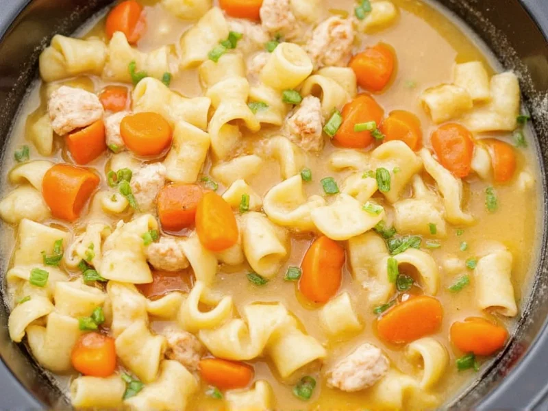 Perfect Slow Cooker Chicken Noodle Soup Recipe & Tips